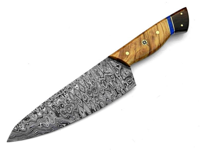 chef-knife-damascus-handmade