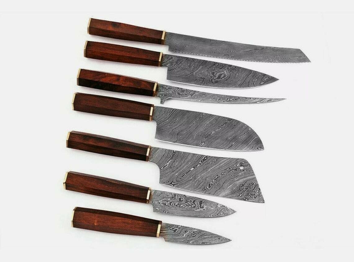  MasterChef Japanese Knife Set of 6 Kitchen Knives