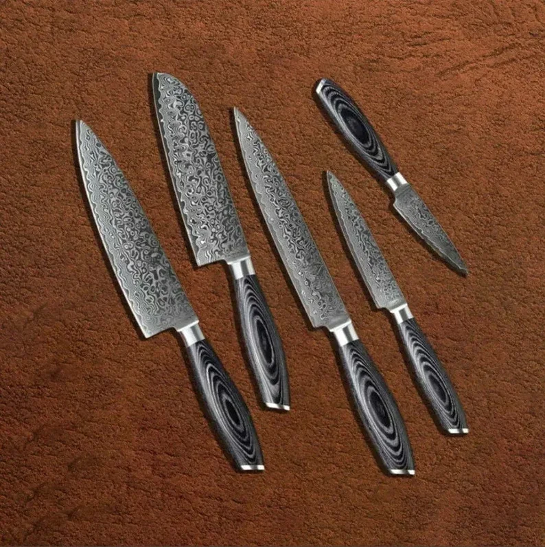 Japanese Kitchen Knives Set
